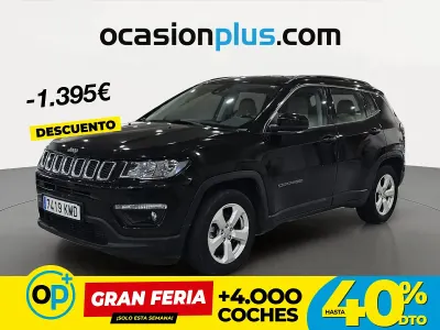 Usado Jeep Compass Longitude 120 CV (88 kW) 2018 Negro SUV