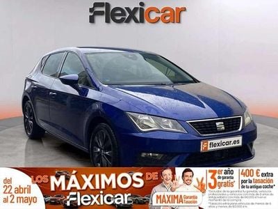 Usado Seat Leon ST Style 116 CV (85 kW) 2019 Azul Familiar