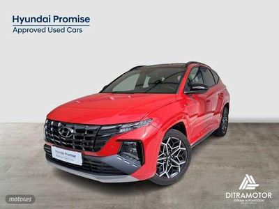 Usado Hyundai Tucson N Line 136 CV (100 kW) 2023 Rojo SUV