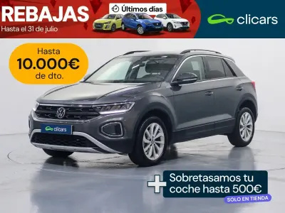 Usado VW T-Roc Life 115 CV (84 kW) 2022 Gris / plata SUV