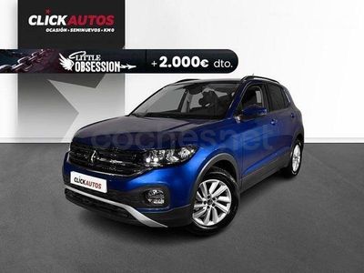 Usado VW T-Cross Advance 110 CV (80 kW) 2023 Azul SUV