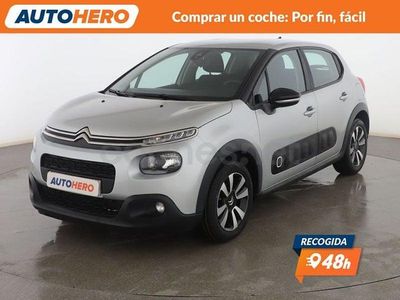 Usado Citroën C3 Feel 82 CV (60 kW) 2018 Gris Utilitario