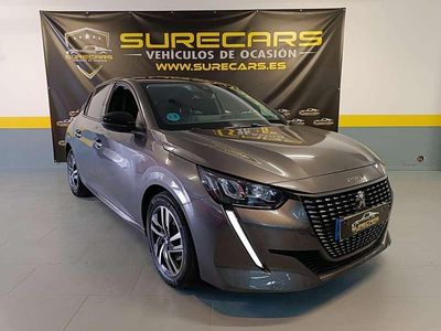 Usado Peugeot 208 Allure 102 CV (75 kW) 2023 Gris Utilitario