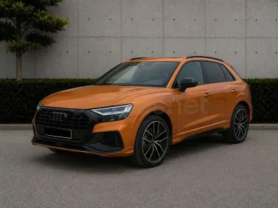 Usado Audi Q8 S-Line 286 CV (210 kW) 2021 Naranja SUV