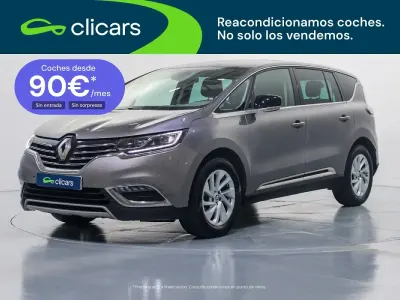 Usado Renault Espace Zen 160 CV (117 kW) 2016 Gris / plata Monovolumen