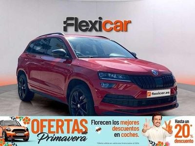 Usado Skoda Karoq SportLine 150 CV (110 kW) 2019 Rojo SUV