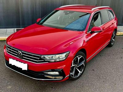 Rojo Usado 2021 VW Passat R-line Familiar | 22.950 € (Caro)