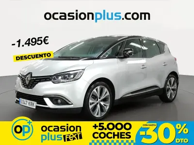 Usado Renault Scénic Zen 140 CV (102 kW) 2018 Gris Monovolumen