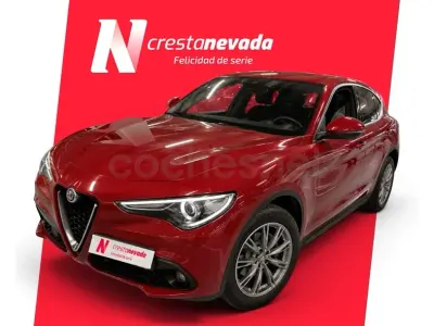 Usado Alfa Romeo Stelvio Super 160 CV (117 kW) 2022 Rojo SUV
