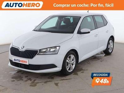 Usado Skoda Fabia Ambition 95 CV (69 kW) 2021 Blanco Utilitario