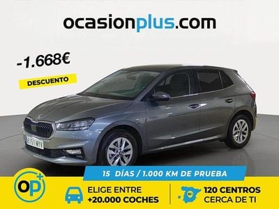 Usado Skoda Fabia Selection 95 CV (69 kW) 2025 Gris Berlina