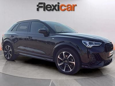 Usado Audi Q3 S-Line 150 CV (110 kW) 2022 Negro SUV