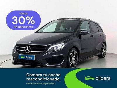 Usado Mercedes B180 122 CV (89 kW) 2016 Negro Monovolumen
