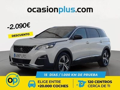 Blanco Usado 2020 Peugeot 5008 GT SUV | 19.690 € (Precio justo)
