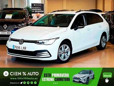 Usado VW Golf VIII Life 131 CV (96 kW) 2021 Blanco Familiar