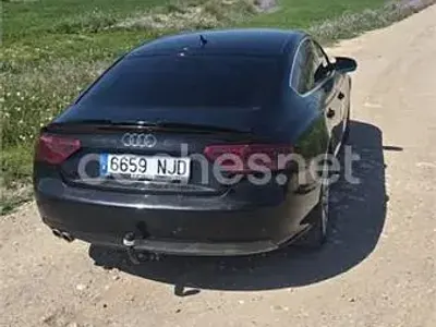 Usado Audi A5 Sportback Advanced 150 CV (110 kW) 2016 Negro Utilitario