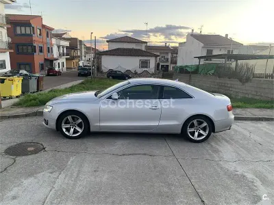 Usado Audi A5 190 CV (139 kW) 2008 Gris / plata Coupe