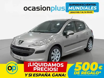 Usado Peugeot 207 95 CV (69 kW) 2009 Gris Utilitario