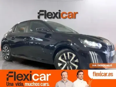 Usado Peugeot 208 Style 100 CV (73 kW) 2024 Negro Utilitario