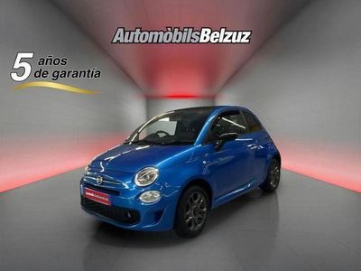 Usado Fiat 500 Sport 71 CV (52 kW) 2021 Azul Utilitario