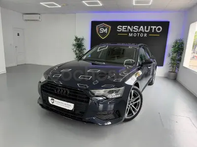 Usado Audi A6 204 CV (150 kW) 2021 Azul Familiar