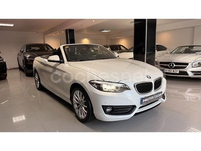 Blanco Usado 2018 BMW 218 Descapotable | 21.500 € (Precio justo)