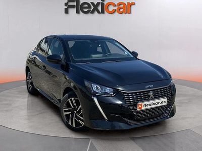 Usado Peugeot 208 Allure 120 CV (88 kW) 2022 Negro Utilitario