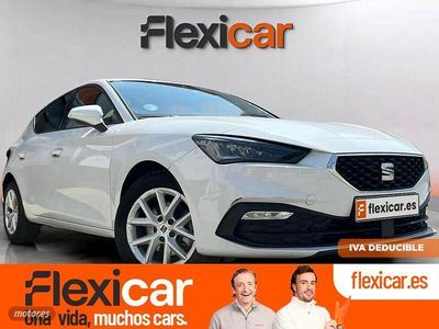 Usado Seat Leon Style 115 CV (84 kW) 2021 Blanco Berlina