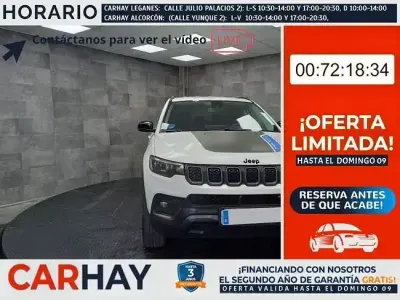 Usado Jeep Compass Trailhawk 241 CV (177 kW) 2022 Blanco SUV