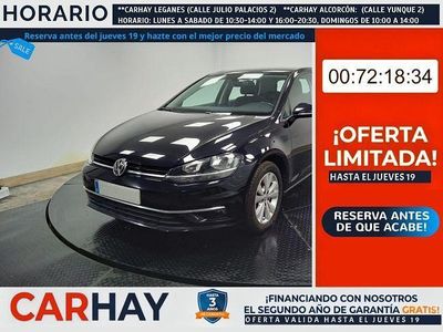 Usado VW Golf VII Comfortline 116 CV (85 kW) 2020 Negro Berlina