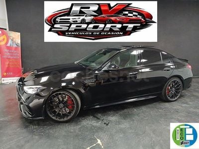 Usado Mercedes C63S AMG 680 CV (500 kW) 2024 Negro Berlina