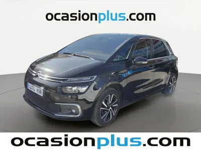 Usado Citroën C4 Picasso PureTech 131 CV (96 kW) 2018 Negro Monovolumen