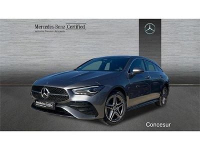 Usado Mercedes CLA250e AMG line 218 CV (160 kW) 2024 Gris montaña Berlina