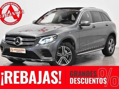 Usado Mercedes GLC250 204 CV (150 kW) 2017 Gris SUV