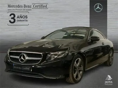 Käytetty Mercedes E220 194 HP (142 kW) 2018 Musta Coupe - kaksiovinen
