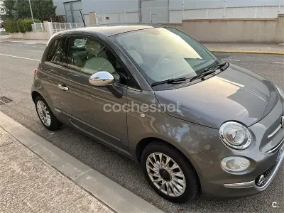 Usado Fiat 500 Lounge 69 CV (50 kW) 2018 Gris / plata Berlina