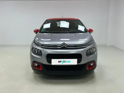 Usado Citroën C3 Feel 83 CV (61 kW) 2019 Gris Utilitario