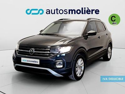 Usado VW T-Cross Advance 95 CV (69 kW) 2021 Negro SUV