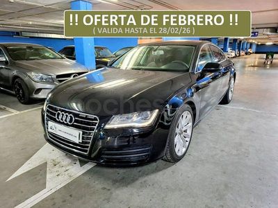 Usado Audi A7 Sportback 204 CV (150 kW) 2013 Negro Utilitario