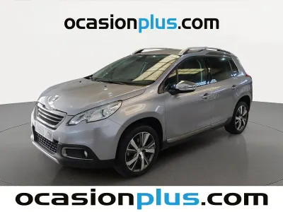 Usado Peugeot 2008 Allure 110 CV (80 kW) 2015 Gris SUV