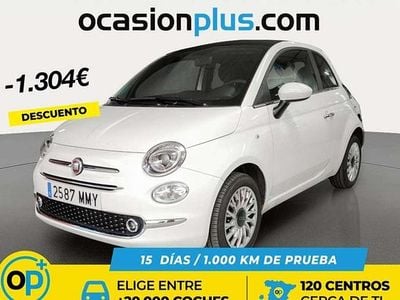 Usado Fiat 500C Dolcevita 71 CV (52 kW) 2024 Blanco Descapotable