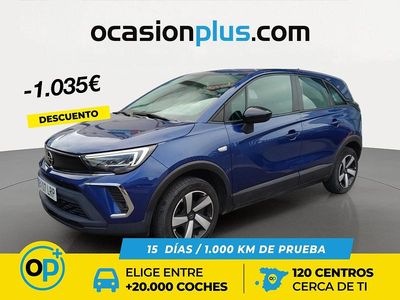 Usado Opel Crossland X Edition 110 CV (80 kW) 2021 Azul SUV