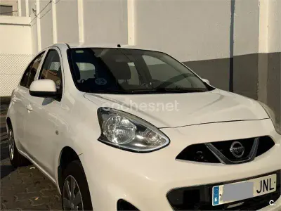 Usado Nissan Micra Acenta 80 CV (58 kW) 2016 Blanco Utilitario