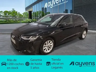 Usado Audi A3 110 CV (80 kW) 2022 Negro Berlina