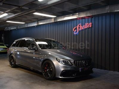 Usado Mercedes C63S AMG 510 CV (375 kW) 2019 Gris / plata Familiar