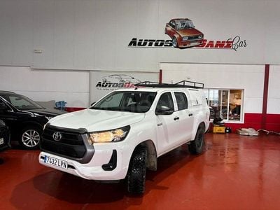 Usado Toyota HiLux 150 CV (110 kW) 2021 Blanco Recogida