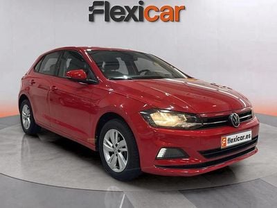 Rojo Usado 2019 VW Polo Advance Berlina | 12.990 € (Buen precio)