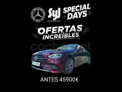 Usado Mercedes E220 194 CV (142 kW) 2022 Violeta / lila Descapotable