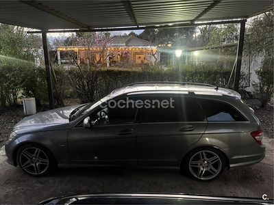Usado Mercedes C220 Avantgarde 170 CV (125 kW) 2008 Gris / plata Familiar