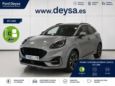 Usado Ford Puma ST-Line 120 CV (88 kW) 2022 Gris SUV